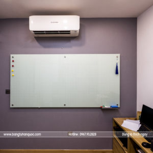 Bảng Kính Từ – Viết Mượt, Hút Nam Châm Mạnh | Bảng Hoàng Gia